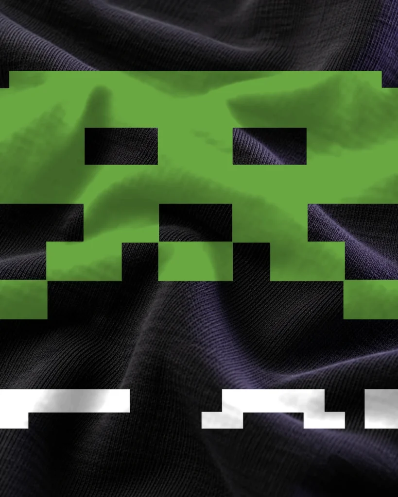 Game over retro – detalle del estampado